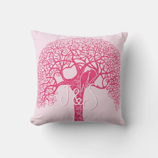 Roze Zwemvee van de boomVrouw kiezen Om het even w Kussen (Voorkant)