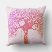 Roze Zwemvee van de boomVrouw kiezen Om het even w Kussen (Achterkant)