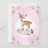  roze zwendelaar meisje 1e verjaardag kaart (Achterkant)