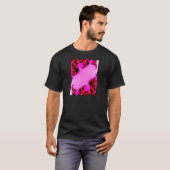 Roze zwenken t-shirt (Voorkant volledig)