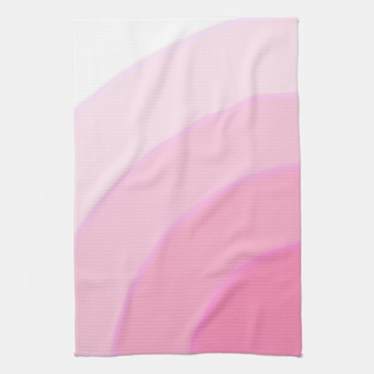 Roze zwenken Thea Towels Theedoek (Verticaal)