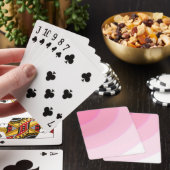 Roze zwenkkaarten pokerkaarten (Insitu)