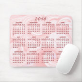 Roze zwijn 2016 Agenda Muismat (Met muis)