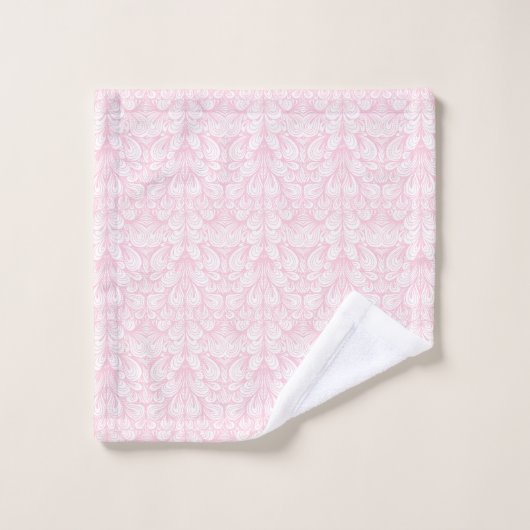 Roze zwijn bad handdoek (Wasdoekje)