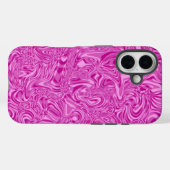 Roze zwijn Case-Mate iPhone case (Achterkant (horizontaal))