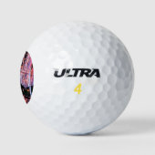 Roze zwijn golfballen (Logo)
