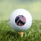 Roze zwijn golfballen (Insitu Shirt)