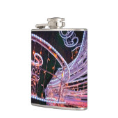 Roze zwijn heupfles (Links)