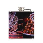 Roze zwijn heupfles (Achterkant)