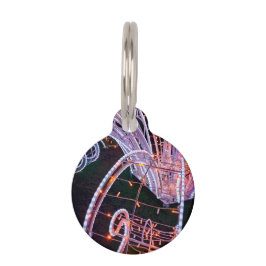 Roze zwijn huisdierpenning