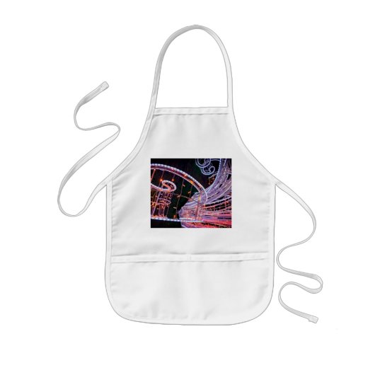 Roze zwijn kinder schort (Voorkant)