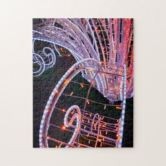 Roze zwijn legpuzzel (Verticaal)