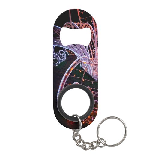 Roze zwijn mini flessenopener (Achterkant)