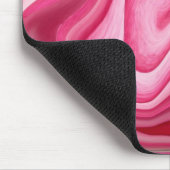 roze zwijn mousepad muismat (Hoek)