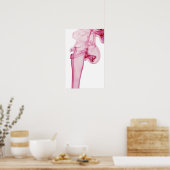 Roze zwijn poster (Keuken)