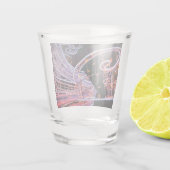 Roze zwijn shot glas (Achterkant)