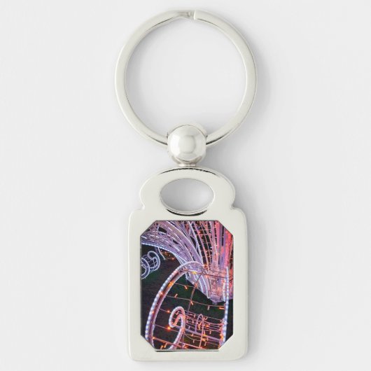 Roze zwijn sleutelhanger (Voorkant)