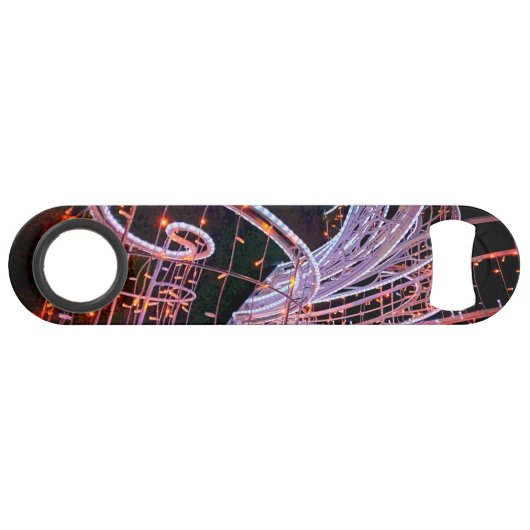 Roze zwijn speed flessenopener (Voorkant (Horizontaal))