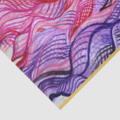 Roze zwijn tissuepapier (Detail)