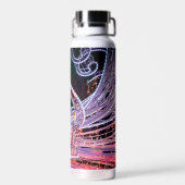 Roze zwijn waterfles (Achterkant)