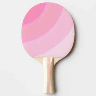 Roze zwirls Ping Pong Paddle Tafeltennisbatje