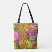 Roze Zwirly Tas (Achterkant)