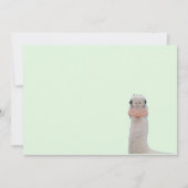 Rozeate Spoonbill Chicks Flat Kaart (Achterkant)