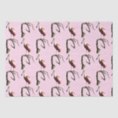 Rozeate Spoonbill Tissue Paper Tissuepapier (Voorkant)