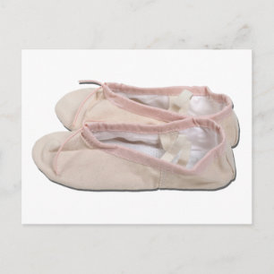 RozeBalletSlippers022111 Briefkaart