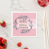 RozeBruids Douche Papieren servetten (Insitu)