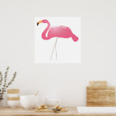 rozeFlamingo2 Poster (Keuken)