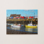 Rozel-haven bij laag getij, Jersey Legpuzzel (Horizontaal)