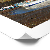 Rozel-haven bij laag getij, Jersey Poster (Hoek)