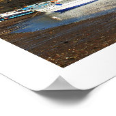 Rozel haven bij laagwater, Jersey Poster (Hoek)