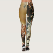 Rozelaar Kunst Broekleggings Leggings (Achterkant)