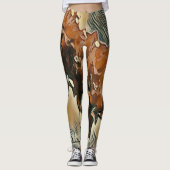 Rozelaar Kunst Broekleggings Leggings (Voorkant)