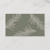 Rozemarijn apotheker label stijl (Achterkant)