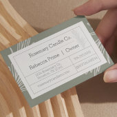 Rozemarijn apotheker label stijl