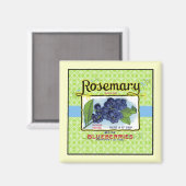 Rozemarijn Blueberry Magnet (Voorkant / Achterkant)