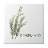 Rozemarijn Kruid Groene Keuken  Groen Tegeltje (Voorkant)