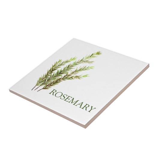 Rozemarijn Kruiden Groene Keuken  Groen Tegeltje (Zijkant)