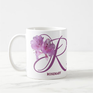  Rozemarijn naam roze rozenbloemen boho Koffiemok