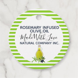 Rozemarijn Olijfolie zelfgemaakte producten label