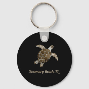 Rozemarijn op het strand, FL Marine Biology Save t Sleutelhanger