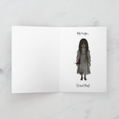 Rozemarijn Undead Weinig Gelukkige Verjaardag van Kaart (Binnen)