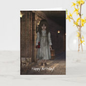 Rozemarijn Undead Weinig Gelukkige Verjaardag van Kaart (Gele Bloem)