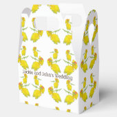 Rozemmotief. Bedankdoosjes (Geopend)