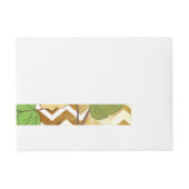 Rozen 10 adreslabel wikkel (Voorkant)