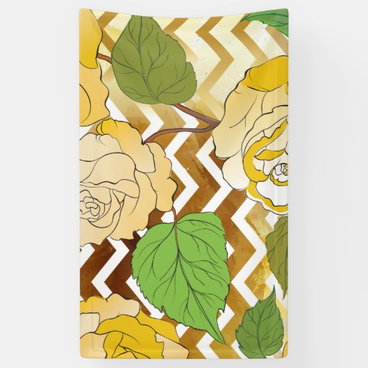 Rozen 10 spandoek (Verticaal)