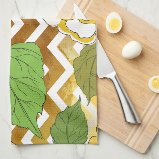 Rozen 10 theedoek (Quarter Fold)